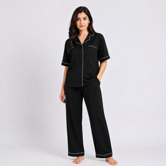 Velora™ Milk Silk Lounge Set