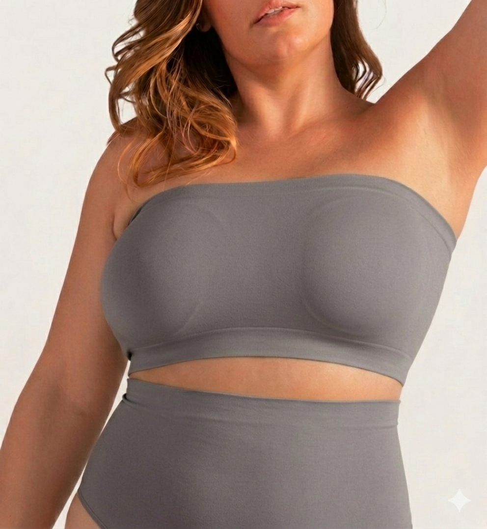 Velora™ Full-Coverage Seamless Bandeau Bra