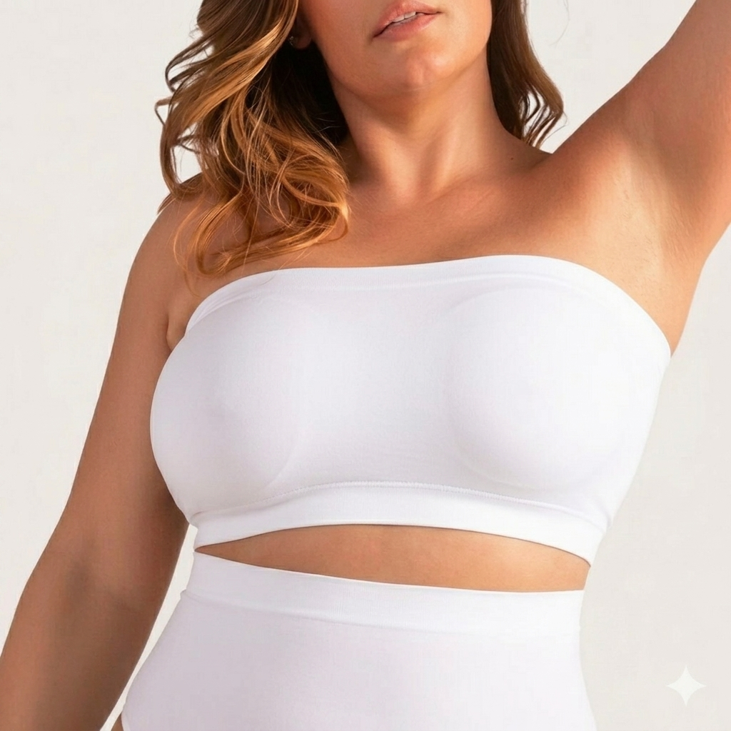 Velora™ Full-Coverage Seamless Bandeau Bra