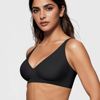 Velora™ Seamless Deep V Push-Up Wireless Bra Pack