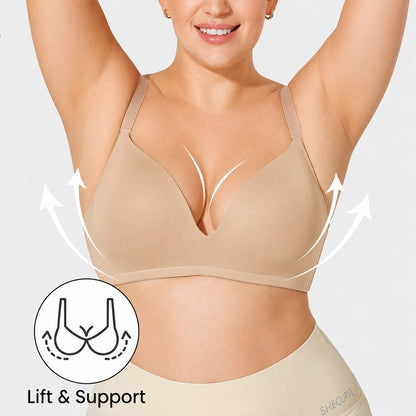 Velora™ Seamless Wireless Bra – All Day Comfort & Natural Support